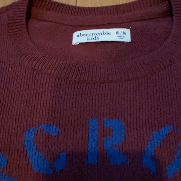 ABERCROMBIE KIDS BOYS SWEATER SZ 15/16 - Picture 2 of 6